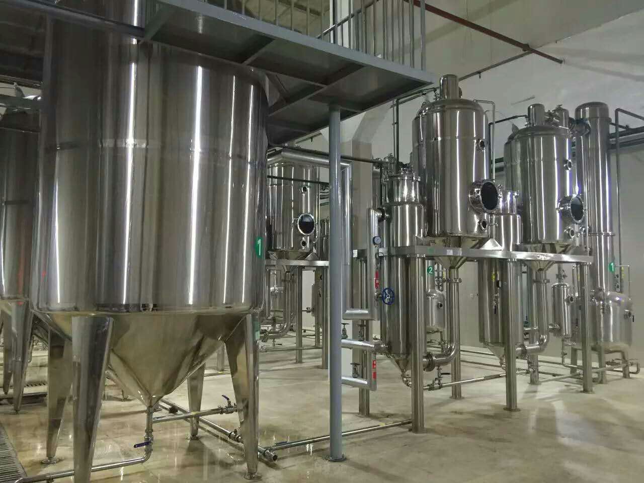 中醫(yī)藥大學(xué)實驗提取濃縮機(jī)組